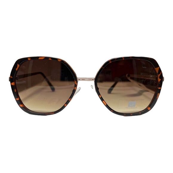Laundry By Design Sunglasses‎ WMNS Brown Tortoise Shell Square Oversized Classic main image 9